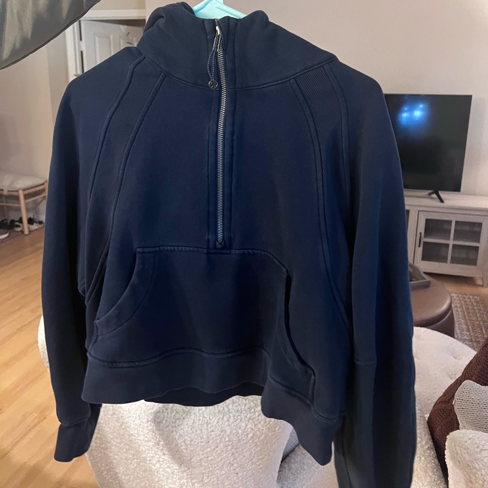 Lululemon Scuba Quarter Zip True Navy